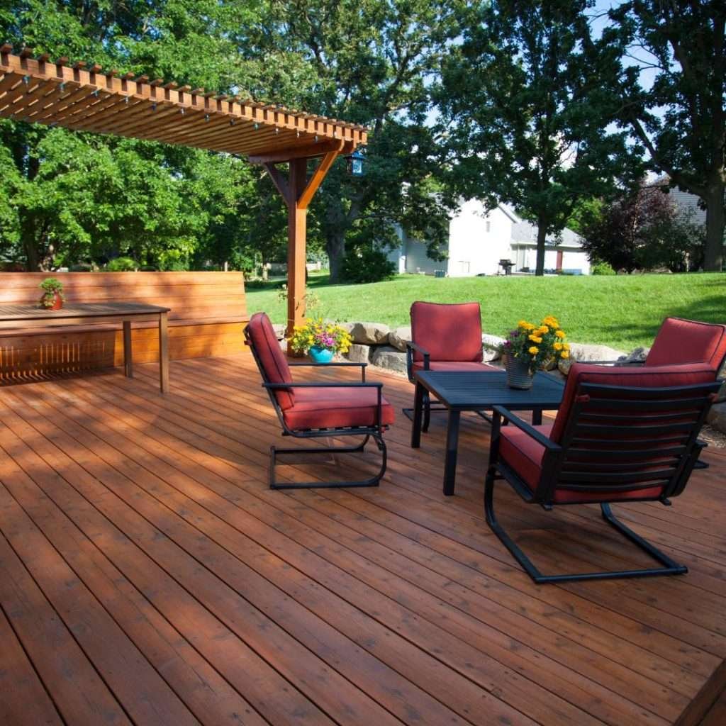 Deck and patio installation