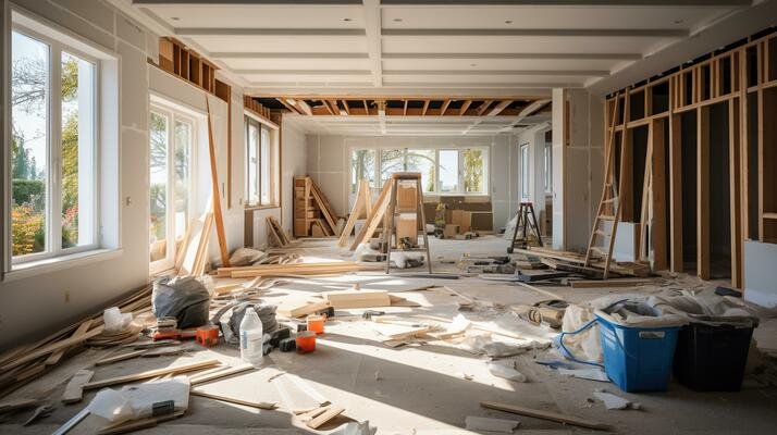building-dreams-step-by-step-journey-through-home-renovation-generative-ai-photo