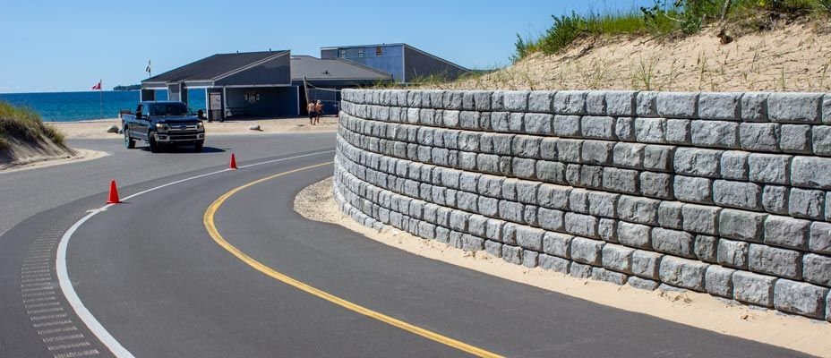 gravity retaining walls