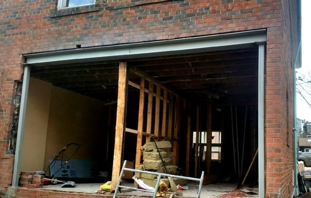 structural beam installation