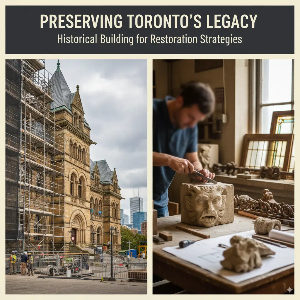 Generated Image September 11 2025 11 45PM Preserving Toronto’s Legacy: Expert Strategies for Historical Building Restoration