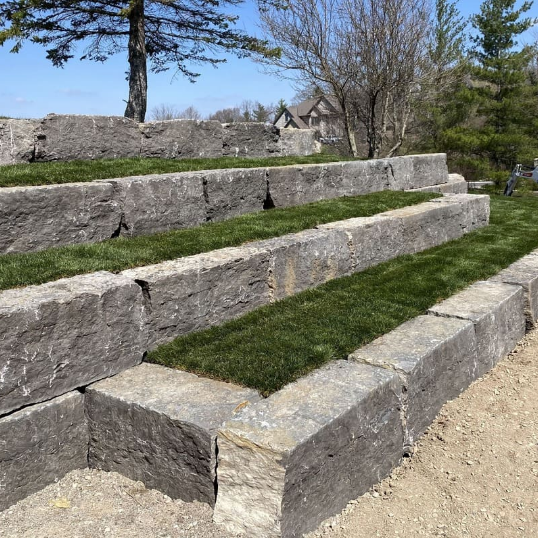 Armour Stone Retaining Wall (10)