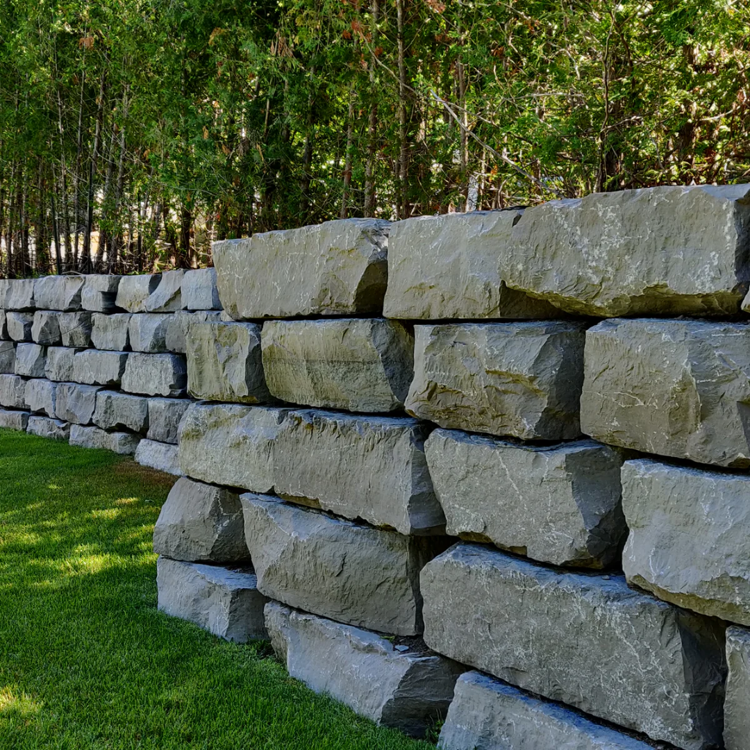 Armour Stone Retaining Wall (11)