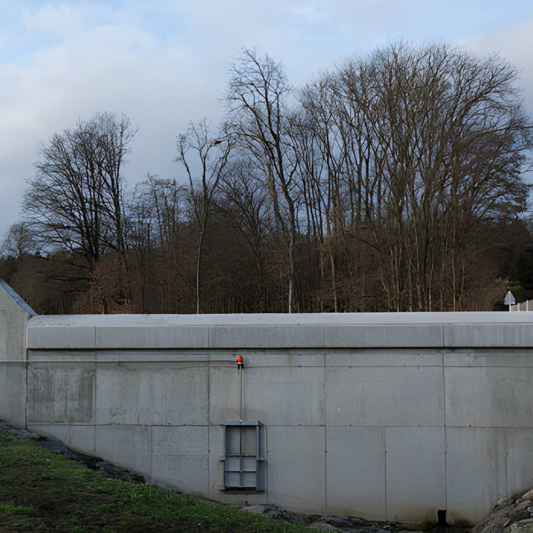 ICF Retaining Wall 1