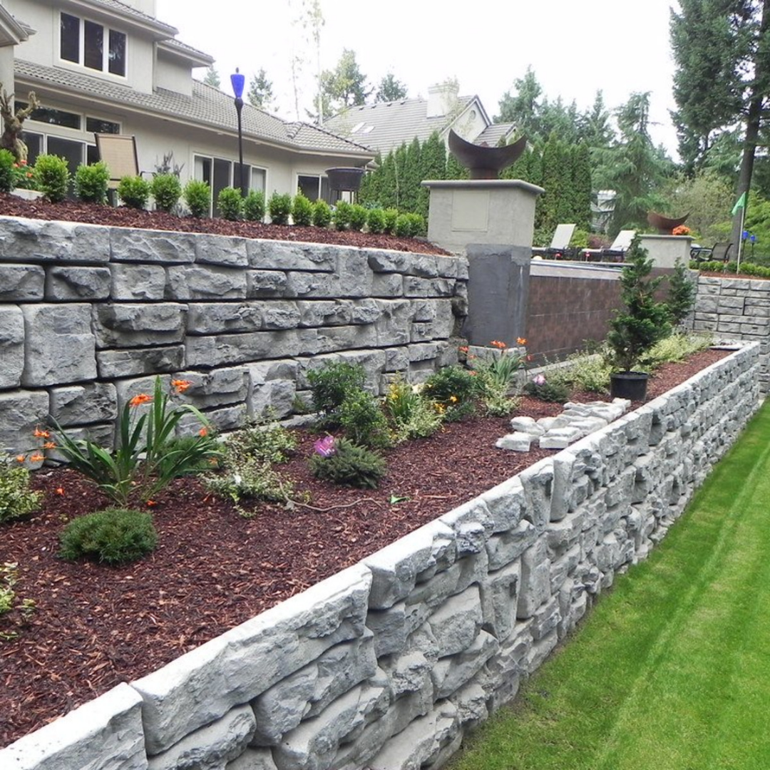 Natural Stone Retaining Walls 10 Natural Stone Retaining Walls (10)