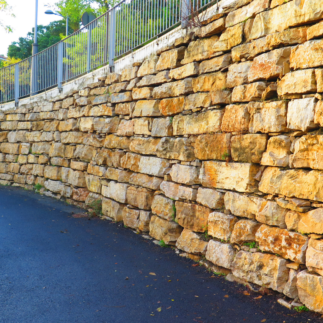 Natural Stone Retaining Walls 3 Natural Stone Retaining Walls (3)
