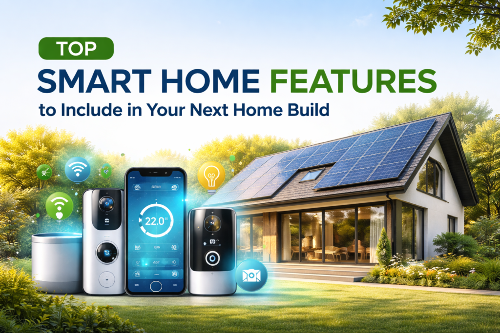 Top Smart Home Features to Include in Your Next Home Build