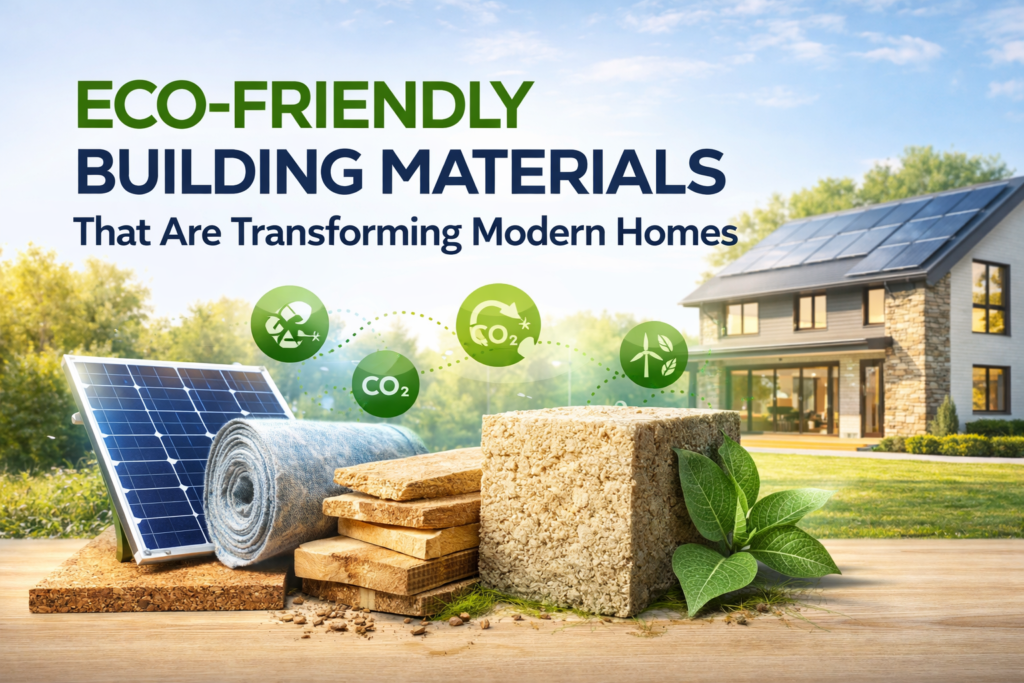 Eco-Friendly Building Materials That Are Transforming Modern Homes
