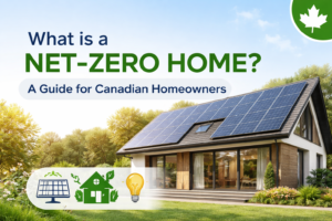 Eco-friendly net-zero home in Canada