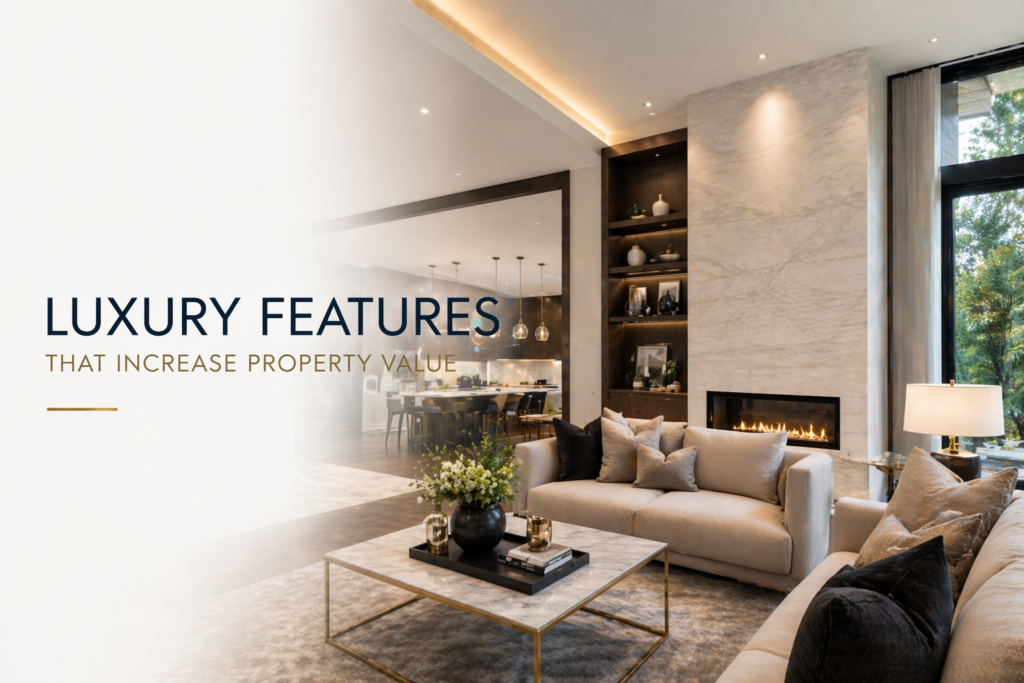 Luxurious modern living room design